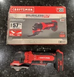 Craftsman V20 Brushless Rp Cordless Oscillating Tool, Only (CMCE565B). Fixed Price $69.00.