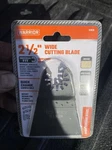 Warrior 2-1/2 In. Stainless Steel Flexible Scraper Blade For Oscillating 61818. Fixed Price $10.00.