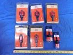 Lot Of 7 New Do It Carbon Steel Hole Saws Sizes From 3/4" Up 1 5/8" Mandrel. Fixed Price $28.79.