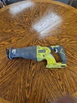 Ryobi One+ P516 Cordless 18V Reciprocating Antivibe Cutoff Saw, Used Tool Only. Fixed Price $39.99.