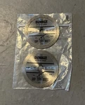 2 Pack Dewalt Hp DW47350 Continuous Diamond Tile Blade, 3" X 3/8" Arbor New. Fixed Price $25.00.