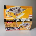 Workforce THD550 7" Wet Tile Saw Corded Electric 45 /90 Cutting Blade Yellow. Fixed Price $40.00.