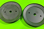 New 2PK Spindle Pulleys Fits Craftsman Husqvarna 195945 197473 6-1/4" Od. Fixed Price $23.95.