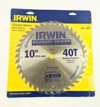 Irwin 15270 10" X 40T Classic Series Circular Saw Blade 5/8 16MM Arbor. Fixed Price $19.99.