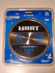 (2 Pack) Hart 10-INCH 40-CARBINE Tooth Saw Blades. Fixed Price $19.99.