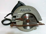 Craftsman 7 1/4" Heavy Duty 2 1/8 Hp 5000RPM Circular Saw & Piranha Blade Tested. Fixed Price $21.95.