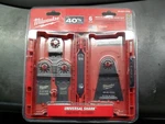 Milwaukee 48-90-1006 Pc Multi-tool Blade Kit. Fixed Price $42.00.