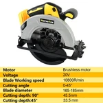 7-1/4" Cordless Circular Saw Compatible For Dewalt 20V Max Battery(no ). Fixed Price $55.90.