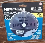 Hercules 5-3/8 In. 30T Metal Cutting Circular Saw Blade #58113. Fixed Price $24.24.