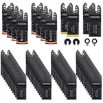 Oscillating Saw Blades 64PCS Titanium Multitool Wood Metal Plastic Pecham Quick. Fixed Price $51.99.