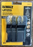 Dewalt DWA4203-3 Bi-metal Oscillating Blades 3PK Universal Fitment. Fixed Price $23.99.