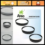 72" Bandsaw Blades Assortment (1/8", 1/4", 3/8") For Delta, Wen, Shopsmith - 3PK. Fixed Price $46.99.