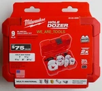New Milwaukee 49-22-4009 Pc. Hole Dozer Bi-metal Saw Set 1" 2-1/2". Fixed Price $52.97.