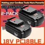 2PACK New Nicd Battery For Porter Cable PC18B Drill 18VOLT Cordless Tools. Fixed Price $40.99.