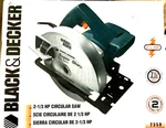 New Black & Decker Circular Electric Saw 7359, Hvy 2 1/3 Hp 1/4" Dia., Usa. Fixed Price $69.99.