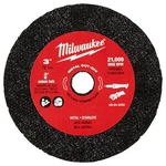 Milwaukee Tool 49-94-3000 Abrasive Cut-off Wheel, Type 1, In Dia, 0.04. Fixed Price $16.99.