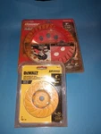 Dewalt 4" DW4772T & Bauer 7" 206ADGS-7B Cup Wheels. Fixed Price $45.50.