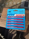 Bosch T227D 5PK Shank Jigsaw Blade Metal Cutting. Fixed Price $8.99.