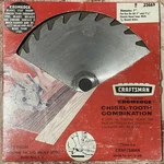 Vintage Sears Craftsman Kromedge Chisel Tooth Combination 9-32669. Fixed Price $9.99.