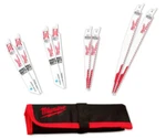 Milwaukee 49-22-0240 Sawzall Metal And Wood Blade Set 8 Piece. Fixed Price $26.99.
