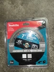 Makita 7 In. Continuous Rim Diamond Blade For General Purpose. Fixed Price $17.30.