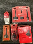 Milwaukee Selfeed Bit/switchblade Replacement Kit - Lot. Fixed Price $212.00.