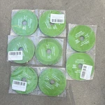 Warmtree 4.5" Glass Cutting Green For Jade Crystal, Lot Of 20 Discs. Fixed Price $68.00.