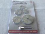 Chicago Electric Power Tools Rotary Saw Blade Kit, 6-PIECE Set, New. Fixed Price $10.99.