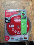 Diablo By Freud DMADC0700 In. Diamond Continuous Rim Cut-off Discs For Masonry. Fixed Price $43.63.