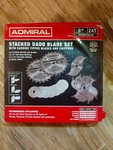 Circular Table Saw Blade Set 8 In. X 24-TEETH Stacked Dado Kit Carbide Steel. Fixed Price $100.00.