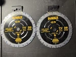 2X Dewalt 7-1/4" 24T Carbide Circular Saw Blades Framing/ripping DWA31724D. Fixed Price $16.99.