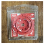 Pearl Abrasive Co. Pro-v 4IN Diamond Cup Grinding Wheel Single Row 5/8-11 PV04CH. Fixed Price $41.50.