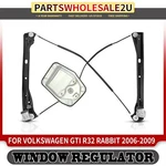 Power Window Regulator W/o Motor For Volkswagen Gti R32 Rabbit Front Left 06-09. Fixed Price $45.99.