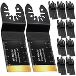 Oscillating Kit, 20PCS Universal Blades Tools Tita.... Fixed Price $26.07.