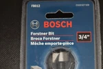 Bosch FB012 3/4 In. Forstner Bit. Fixed Price $8.00.