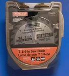 Craftsman 930821 7-1/4" Carbide Saw Blade 24 Tooth Fast Cut 925BRCS1. Fixed Price $5.98.