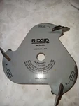Ridgid 7" Triple Cutter Molding Head AC2008 With Blades. Fixed Price $9.99.