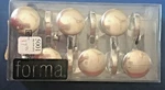 Forma Shower Hooks, Brushed Stainless Steel, 12-PACK By Inter Design. Fixed Price $9.95.