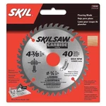 Skil 75540 4-3/8", 40-TEETH Flooring Saw Blade. Fixed Price $12.69.