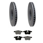 Hella Front Rotors Bosch Quietcast Semi-met Disc Brake Pads Kit For 9-3 03-11. Fixed Price $291.95.