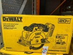 Dewalt Canada 20V Max Li-ion Cordless Circular Saw Kit W/battery Charger. Fixed Price $289.06.