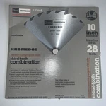 Craftsman Kromedge 10" Saw Blade General Purpose Chisel Tooth 28 932668. Fixed Price $19.99.