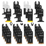 28PCS Oscillating Saw Blades, Professional Universal Titanium Multitool. Fixed Price $26.60.