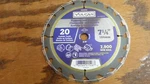 (4) Vulcan 7-1/4" 20T Fast Cut Framing & Ripping Carbide Teeth Saw Blades. Fixed Price $29.99.