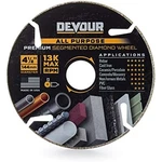 Devour 4.5" Premium All Purpose Segmented Rim Diamond Blade For Cutting Rebar,. Fixed Price $25.04.