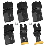 50PCS Oscillating Saw Blades, Professional Universal Titanium Multitool Blade.... Fixed Price $52.24.