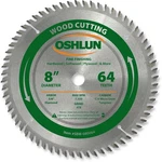 Oshlun SBW-080064 8-INCH Tooth Atb Fine Finishing Saw Blade With 5/. Fixed Price $49.79.