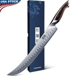 12 Inch Japanese Carving Knife High Carbon Steel Ergonomic Meat Slicing Tool New. Fixed Price $118.54.