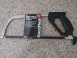 Greatneck 12" Adjustable Steel Frame Hacksaw - Pistol Grip Handle, Tool. Fixed Price $12.95.