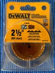 Dewalt Tools Usa D180040 2-1/2" Bi-metal Hole Saw Brand New. Fixed Price $9.95.